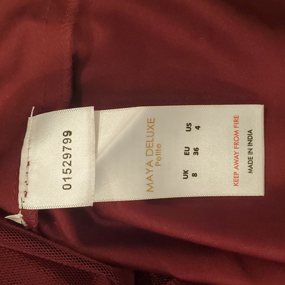 ASOS Maya Petite Bridesmaid delicate sequin 2 in 1 maxi dress - Picture 12 of 13